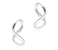 Silver Hoop Earring HO-2606